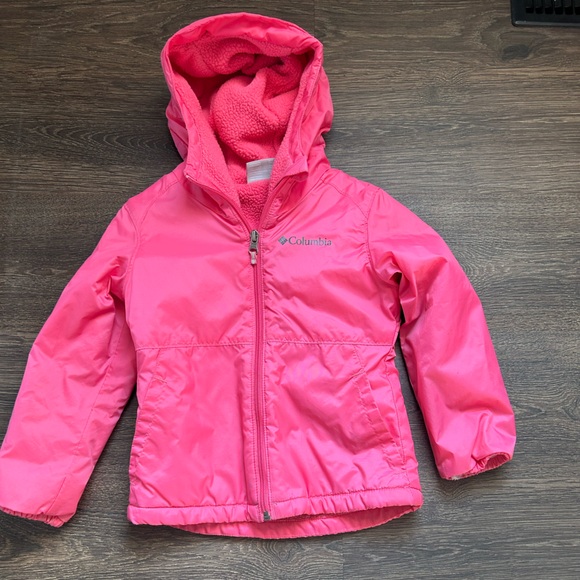 Columbia Other - Columbia Girls Fleece Lined Waterproof Jacket- size XXS(4/5)